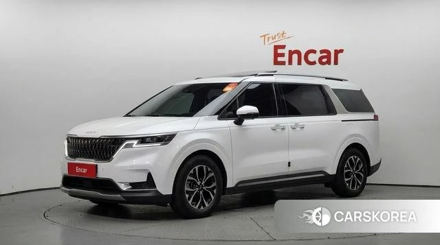 Kia Carnival 4th generation 2023 Белый из Кореи