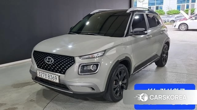 Hyundai Venue 2019 Серебристо-серый из Кореи