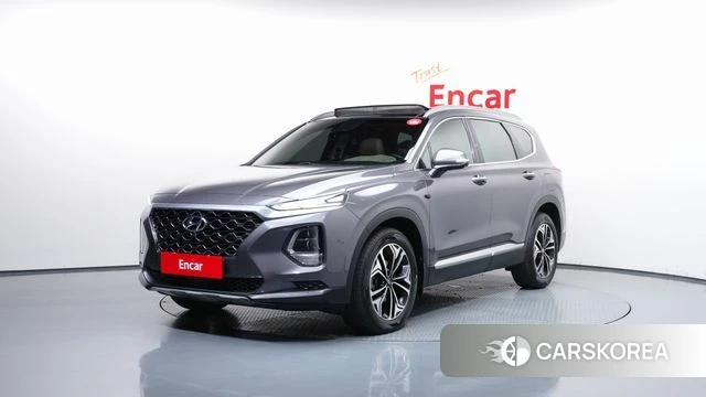 Hyundai Santa Fe TM 2019 Серый из Кореи