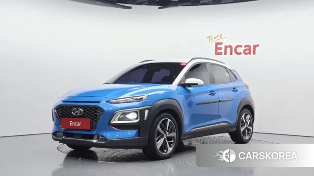 Hyundai Kona 2018 Синий из Кореи