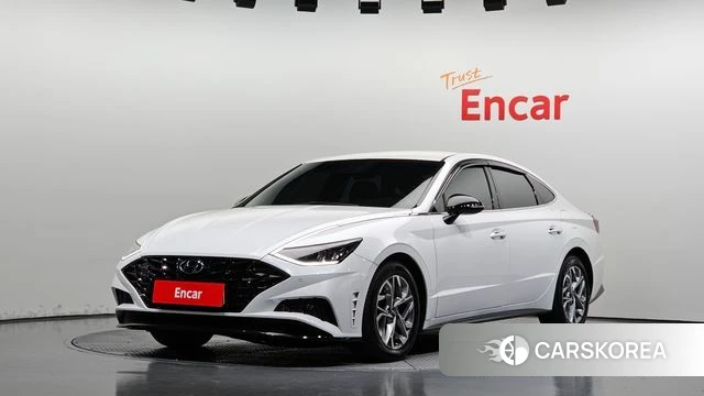 Hyundai Sonata (DN8) 2022 Белый из Кореи