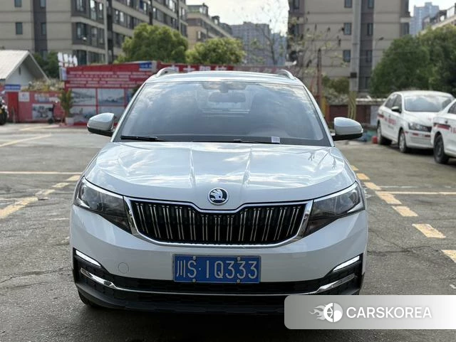 Skoda Kamiq 2023 Белый из Китая