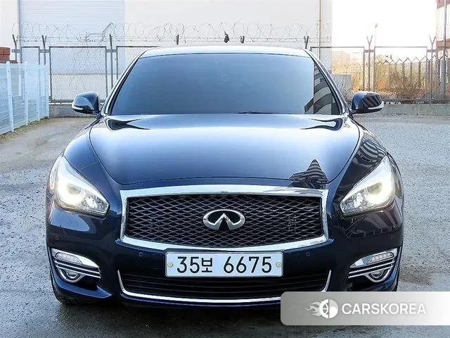 Infiniti Q70 2019 Синий из Кореи