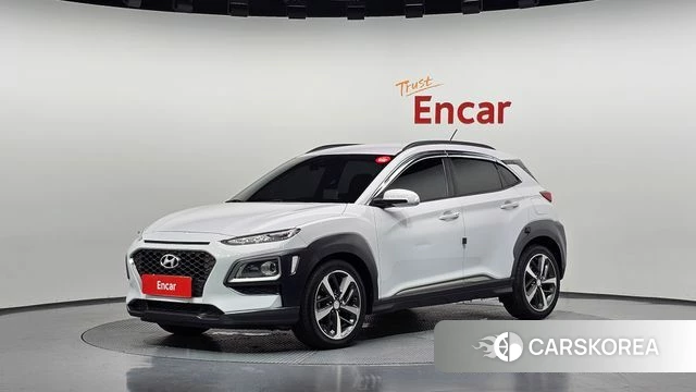 Hyundai Kona 2018 Белый из Кореи