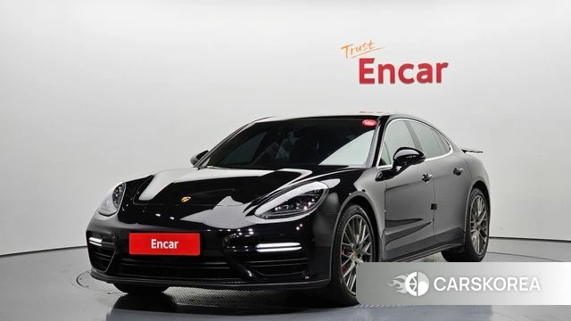Porsche Panamera (971) 2018 Черный из Кореи