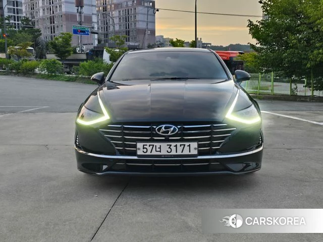 Hyundai Sonata (DN8) 2019 Черный из Кореи