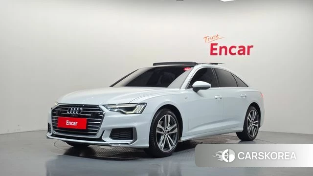 Audi A6 (C8) 2022 Белый из Кореи