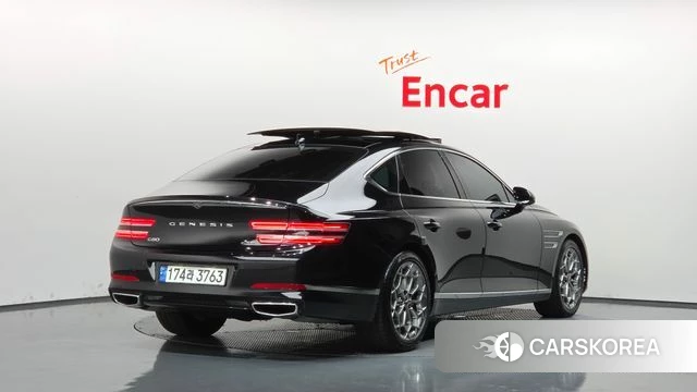 Genesis G80 (RG3) 2022 Черный из Кореи