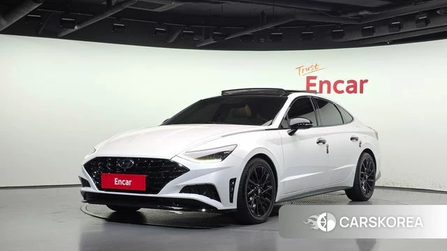 Hyundai Sonata (DN8) 2019 Белый из Кореи