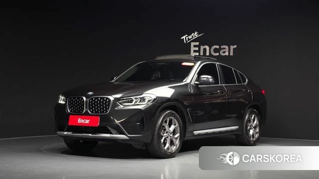 BMW X4 (G02) 2022 Серый из Кореи