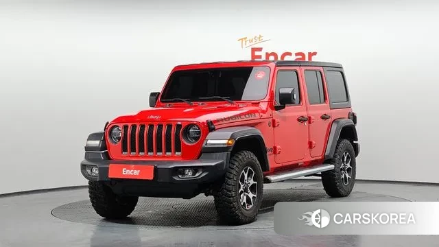 Jeep Wrangler (JL) 2021 Красный из Кореи