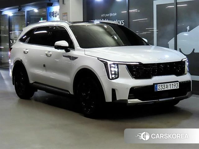 Kia The New Sorento 4th Generation 2023 Белый из Кореи