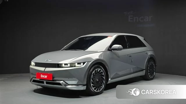 Hyundai Ionic 5 2022 Серебристо-серый из Кореи