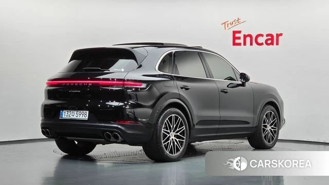 Porsche Cayenne (PO536) 2025 Черный из Кореи