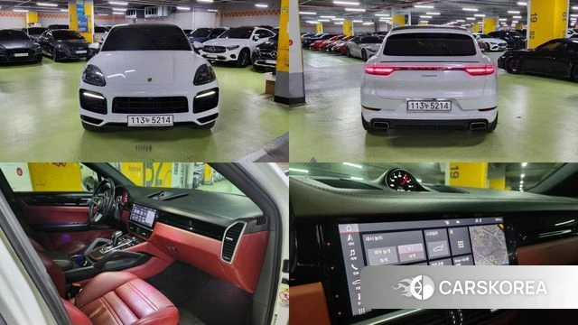 Porsche Cayenne (PO536) 2020 Белый из Кореи