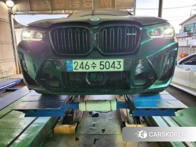 BMW X4M (G02) 2023 Черный из Кореи