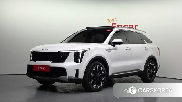 Kia The New Sorento 4th Generation 2024 Белый из Кореи