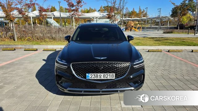 Genesis GV70 2021 Черный из Кореи