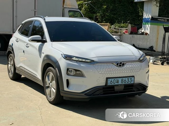 Hyundai Kona Electric 2020 Белый из Кореи