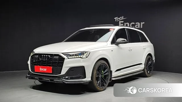 Audi Q7 (4M) 2023 Белый из Кореи