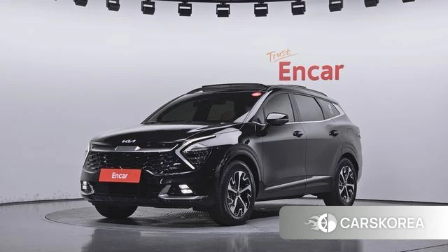 Kia Sportage 5th Generation Hybrid 2023 Черный из Кореи