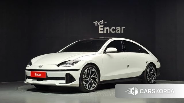 Hyundai Ionic 6 2022 Белый из Кореи