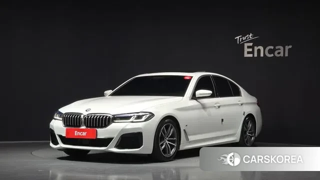 BMW 5 Series (G30) 2021 Белый из Кореи