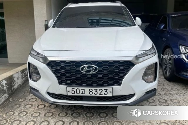 Hyundai Santa Fe TM 2018 Белый из Кореи