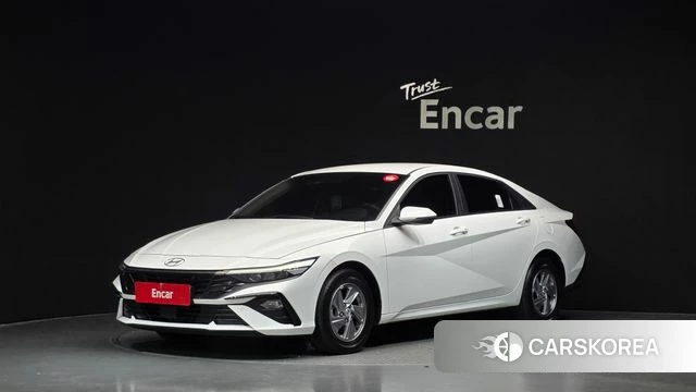 Hyundai The New Avante (CN7) 2023 Белый из Кореи