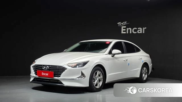 Hyundai Sonata (DN8) 2019 Белый из Кореи