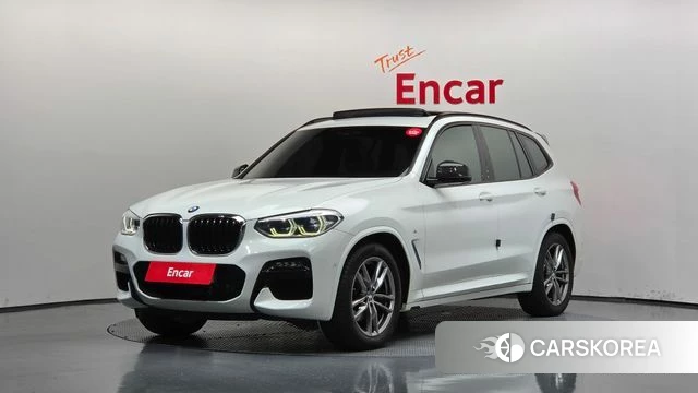 BMW X3 (G01) 2021 Белый из Кореи