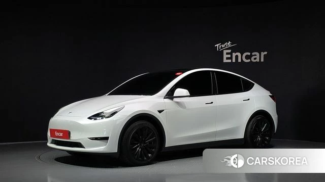 Tesla Model Y 2024 Белый из Кореи