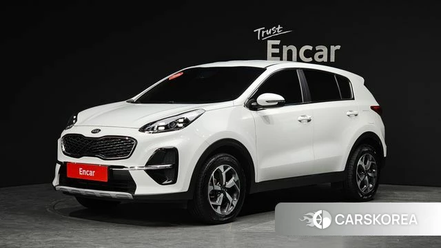 Kia Sportage The Bold 2021 Белый из Кореи