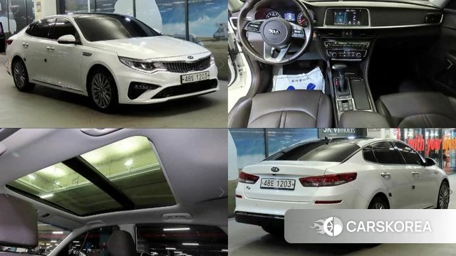 Kia The New K5 2nd generation 2018 Белый из Кореи