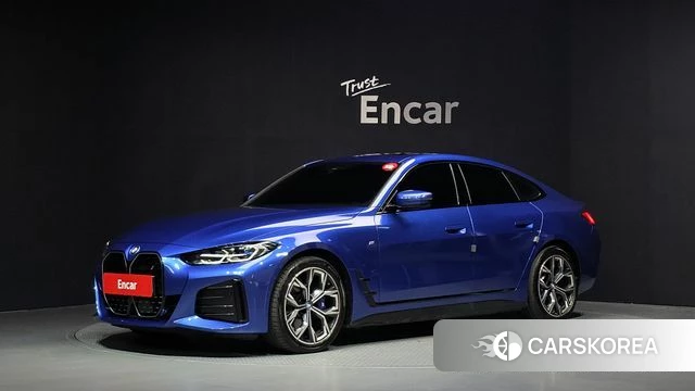 BMW i4 2023 Синий из Кореи