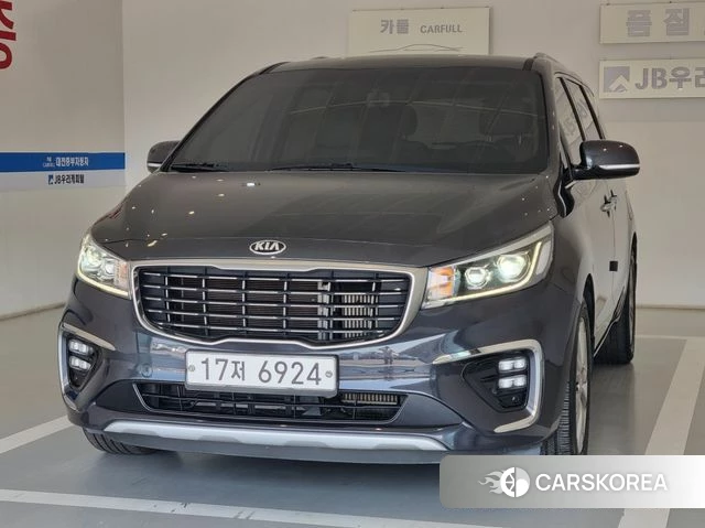 Kia The New Carnival 2018 Серый из Кореи