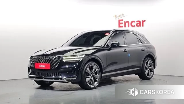 Genesis GV70 2022 Черный из Кореи