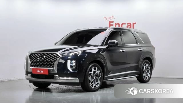 Hyundai Palisade 2021 Синий из Кореи