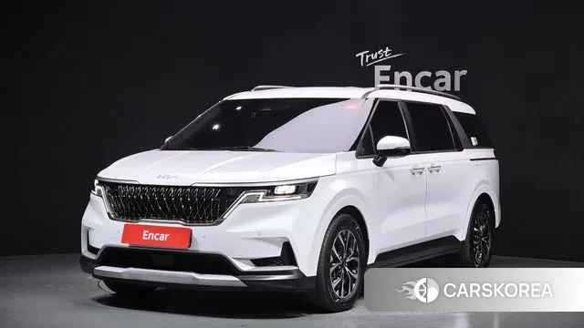Kia Carnival 4th generation 2022 Белый из Кореи