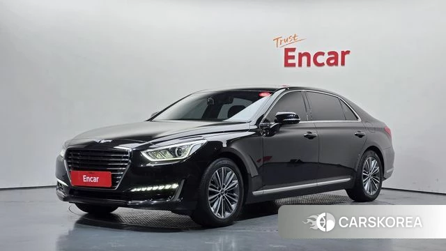 Genesis EQ900 2018 Черный из Кореи