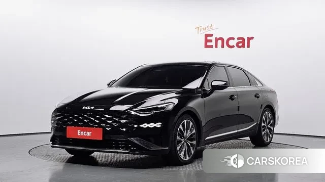 Kia K8 2021 Черный из Кореи
