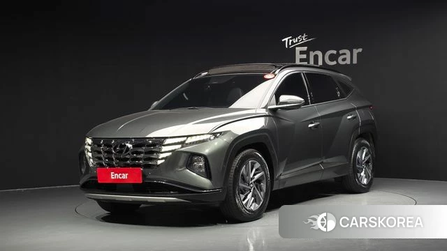 Hyundai Tucson Hybrid (NX4) 2021 Серый из Кореи