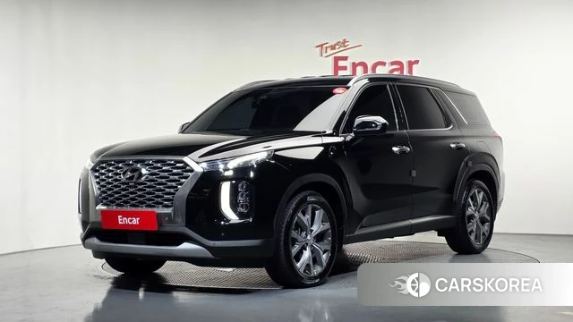 Hyundai Palisade 2022 Черный из Кореи