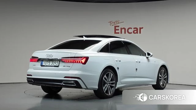 Audi A6 (C8) 2023 Белый из Кореи