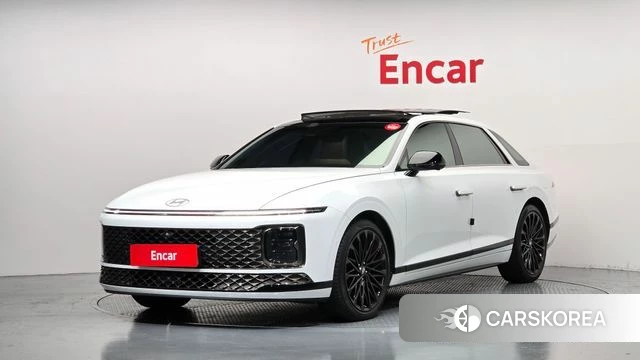 Hyundai Grandeur Hybrid (GN7) 2023 Белый из Кореи