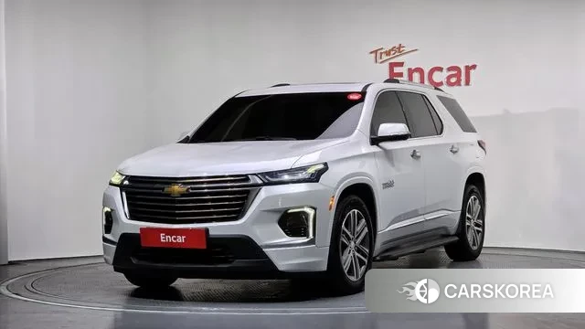 Chevrolet (GM Daewoo) Traverse 2022 Белый из Кореи