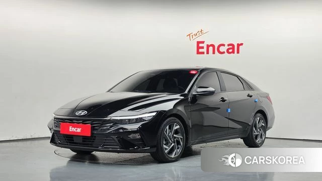 Hyundai The New Avante (CN7) 2023 Черный из Кореи