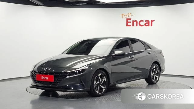 Hyundai Avante (CN7) 2022 Серый из Кореи