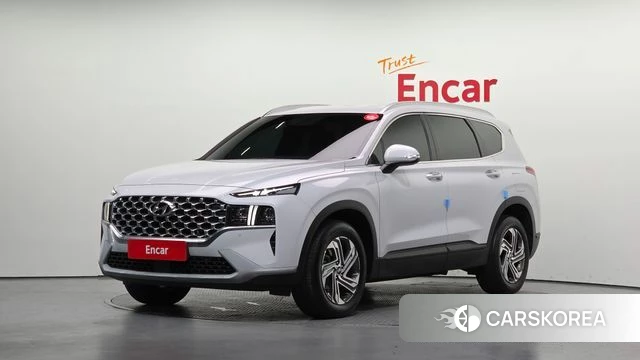Hyundai The New Santa Fe 2021 Серый из Кореи