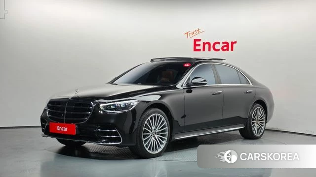 Mercedes-Benz S-Class W223 2023 Черный из Кореи
